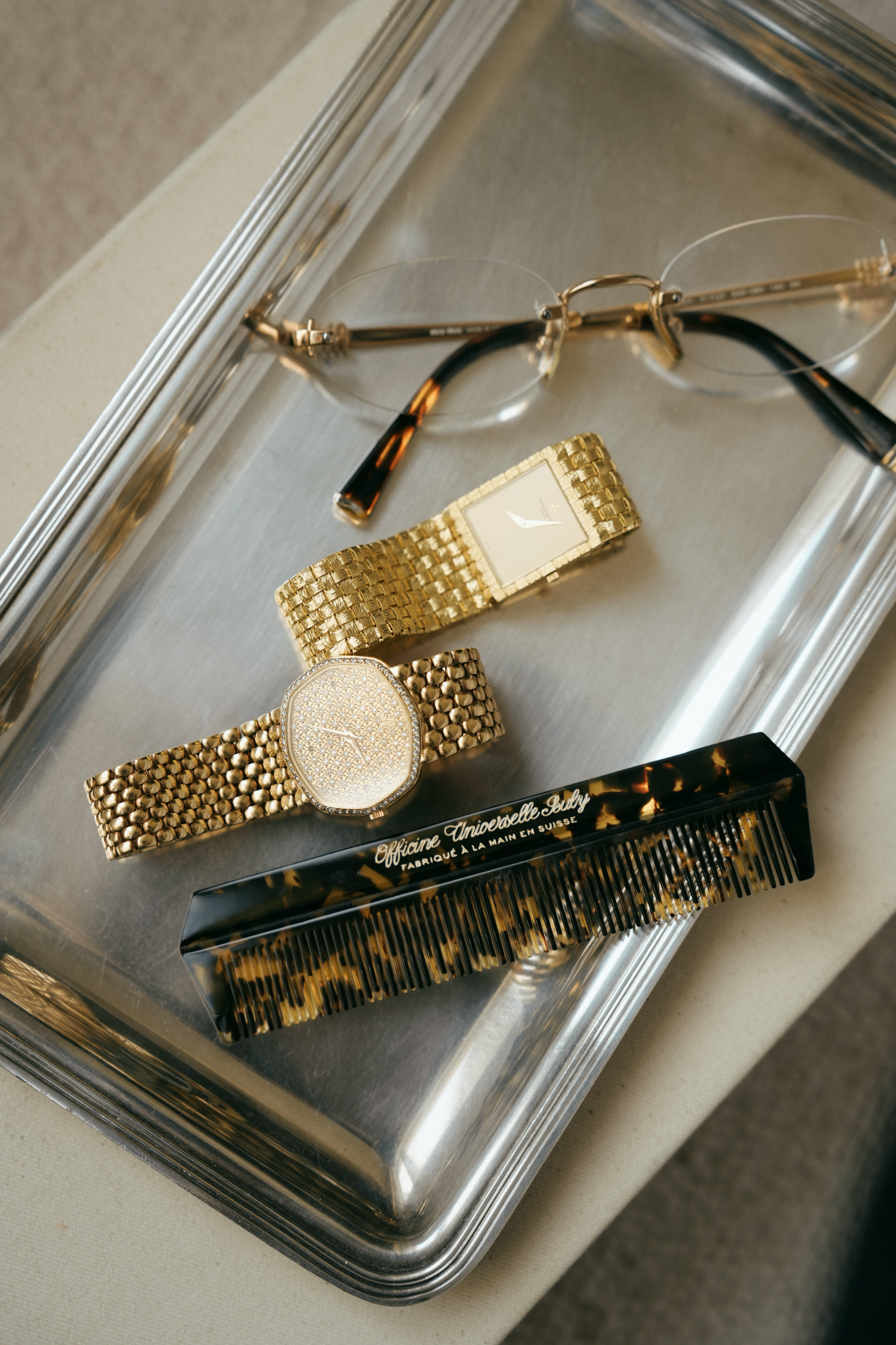 Tray of watches